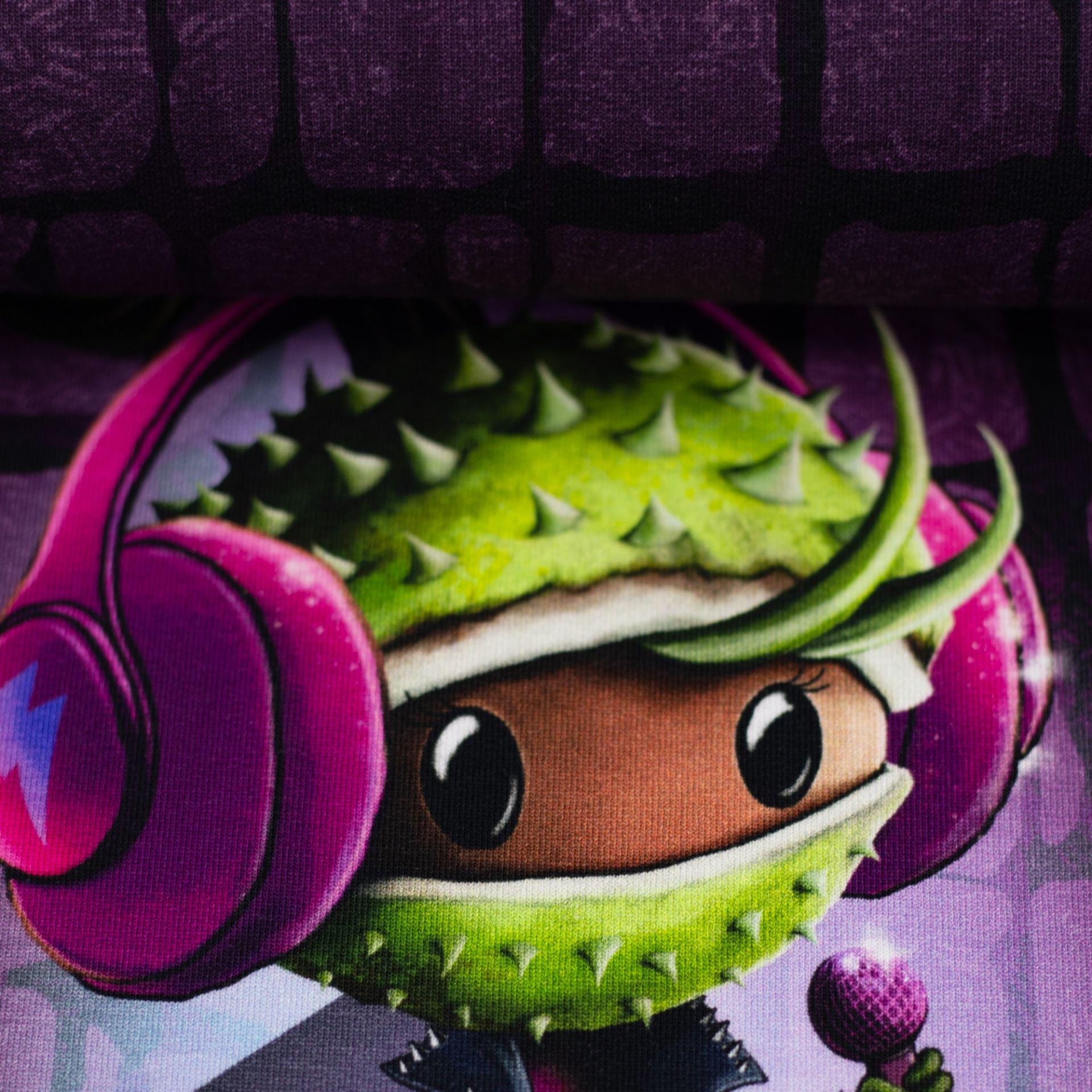 0,8m x 1,60m French Terry Chestnut Friends Star von Thorsten Berger – Bild 4