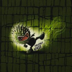 0,8m x 1,60m French Terry Chestnut Friends Ninja von Thorsten Berger