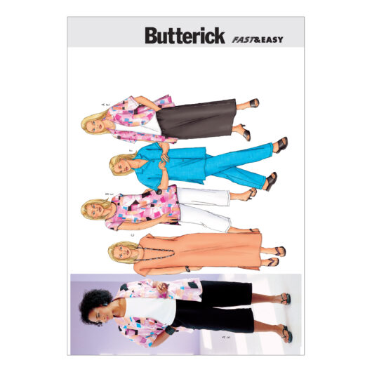Schnittmuster Damen Hemd Butterick B3039 16W (Gr. 46-50) Deutsche Anleitung
