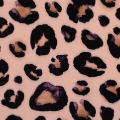 Vorbestellung 1m x 1,40m Viskose Webware Julia Leo Apricot