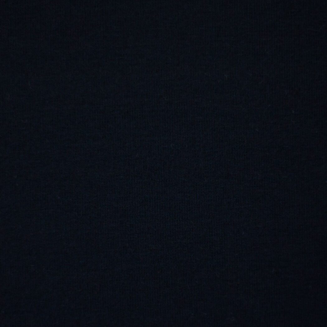 1 m x 1,55m Baumwoll Jersey Vanessa Dunkles Blau Blau Uni – Bild 4