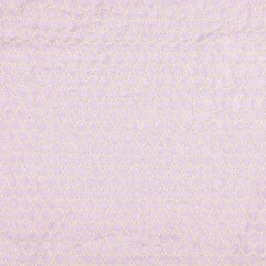 1m x 1,45m Voile Flieder Geometrische Muster Baumwolle Burda