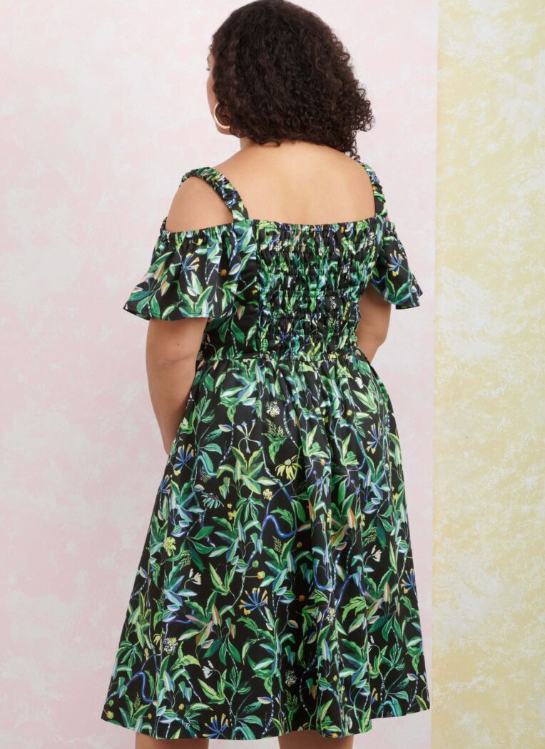 Schnittmuster Kleid Simplicity 9919 W3 US 30-38 (Gr. 56-64) Deutsche Anleitung – Bild 3