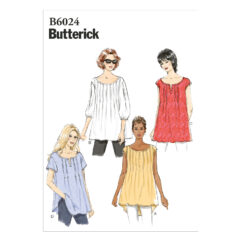 Schnittmuster Damen Tunika Butterick B6024 ZZ L-XXL (Gr. 44-52) Dt. Anleitung