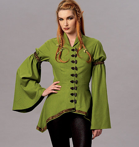 Schnittmuster Cosplay Bogenschütze McCalls M2080 A5 6-14 (Gr. 32-40) Englische Anleitung – Bild 2