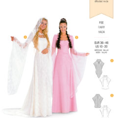 Schnittmuster Fee Burda 2484 US 10-20 (Gr. 36-46) Deutsche Anleitung