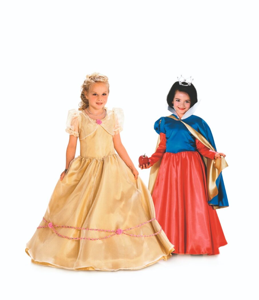 Schnittmuster Prinzessin und Schneewittchen Burda 2480 US 4-9 (Gr. 104-134) Deutsche Anleitung – Bild 2