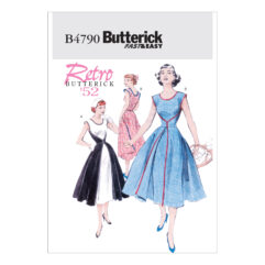 Schnittmuster Kleid B4790 FF 16-22 (Gr. 44-46) Deutsche Anleitung