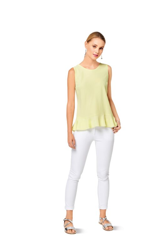 Schnittmuster Shirt Burda 6510 US 8-20 (Gr. 34-46) Deutsche Anleitung – Bild 3