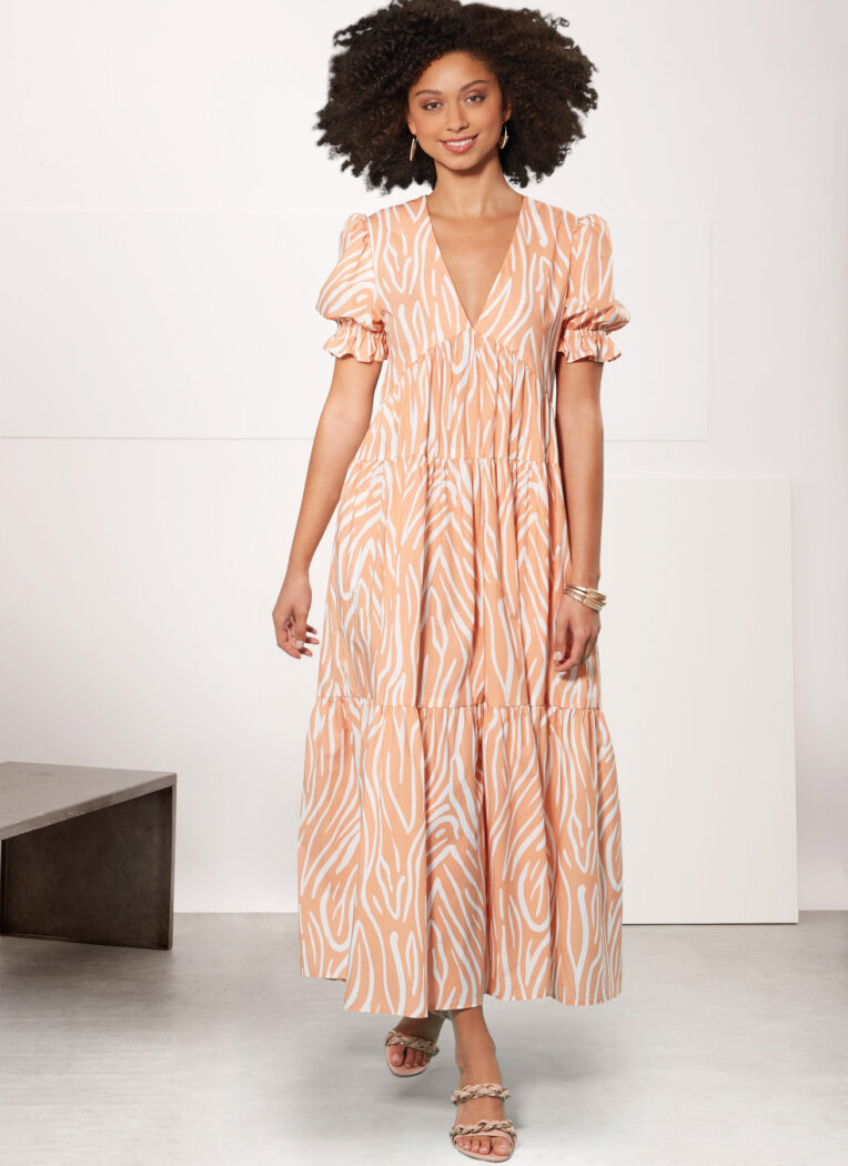 Schnittmuster Kleid Simplicity S9702 K5 US 8-16 (Gr. 34-42) Deutsche Anleitung – Bild 2