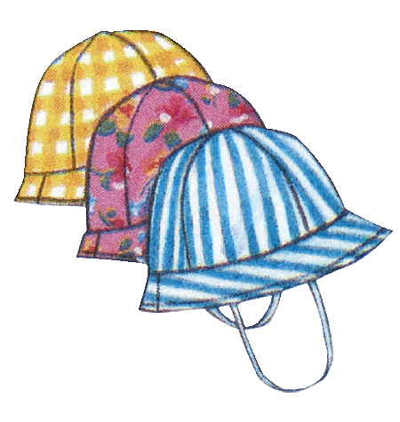 Schnittmuster Babyoutfit Butterick B5625 NB-M Dt. Anleitung – Bild 3