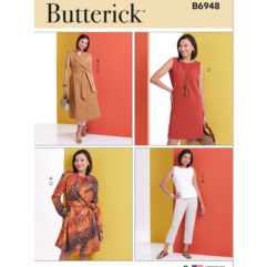 Schnittmuster Jäckchen Butterick B6948 K5 8-16 (Gr. 34-42) Deutsche Anleitung
