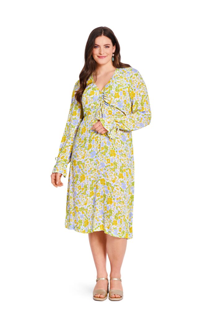 Schnittmuster Kleid & Bluse Burda 5732 US 20-30 (Gr. 46-56) Deutsche Anleitung – Bild 5