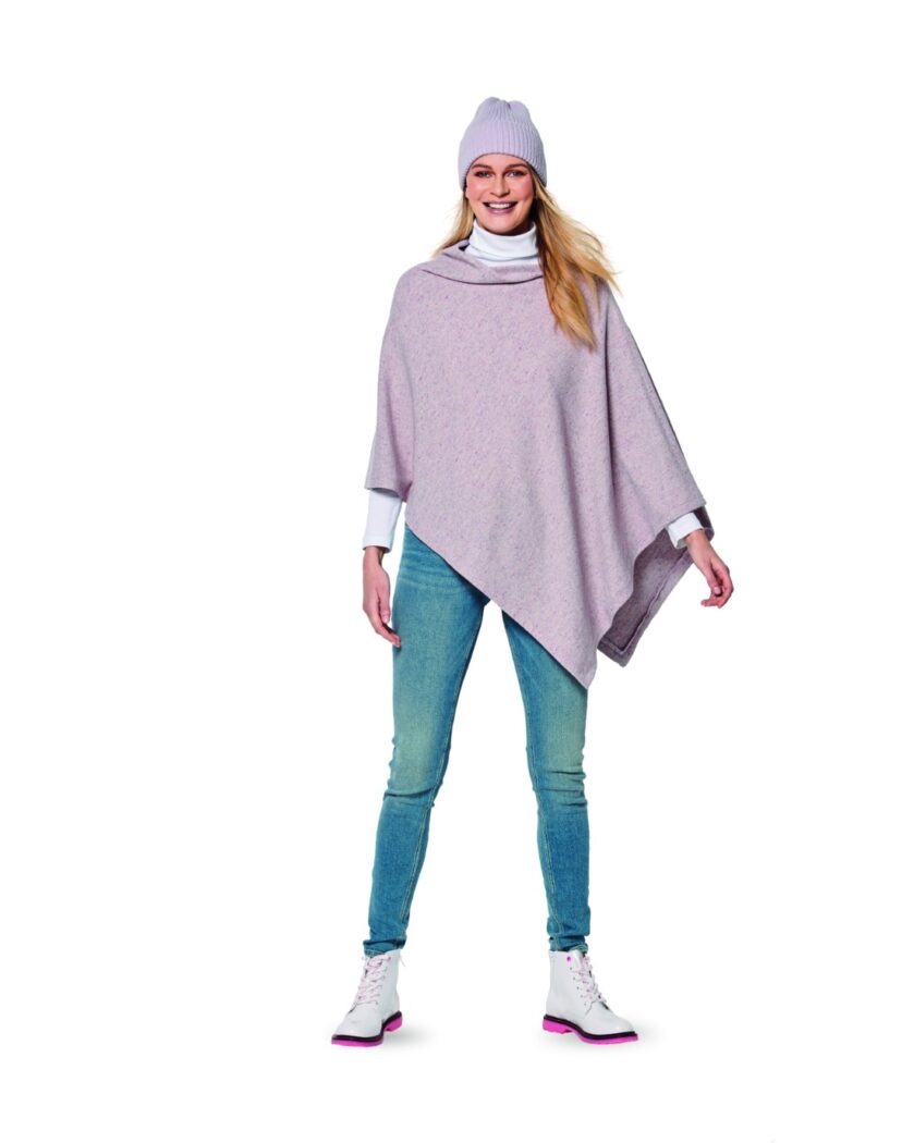 Schnittmuster Cape Burda 6175 US 8-18 (Gr. 34-44) Deutsche Anleitung – Bild 2